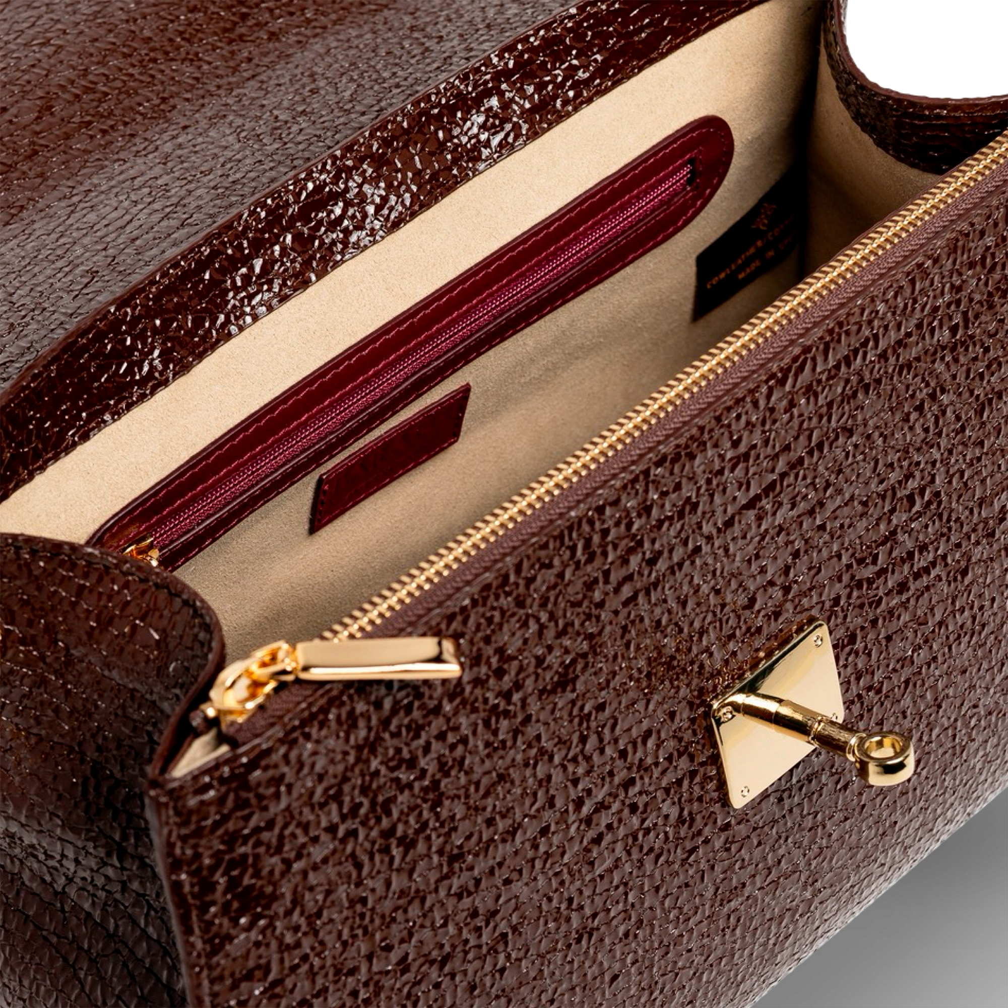 Medium handmade leather handbag