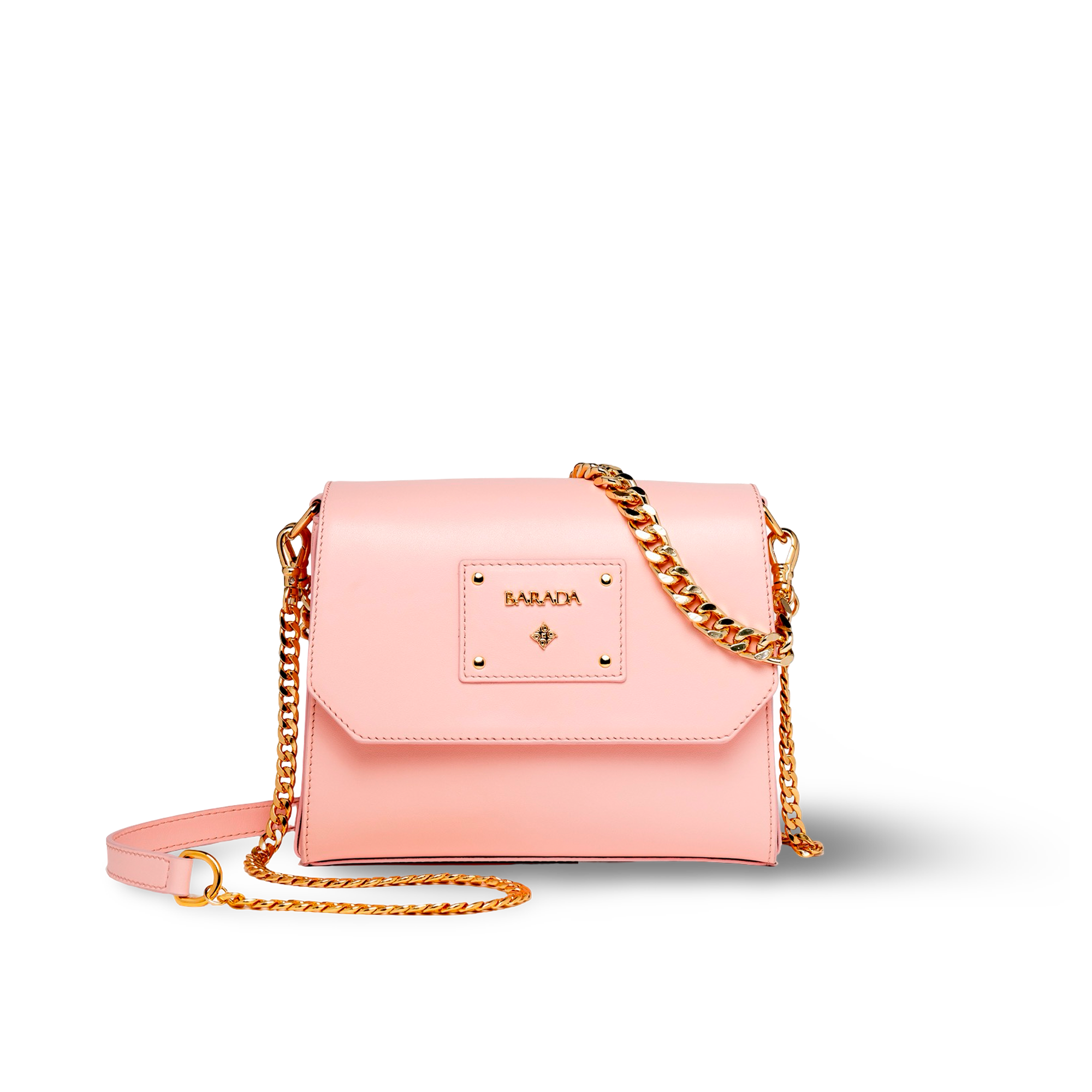 Bolso de hombro con cadena en piel vacuno lujo moderno