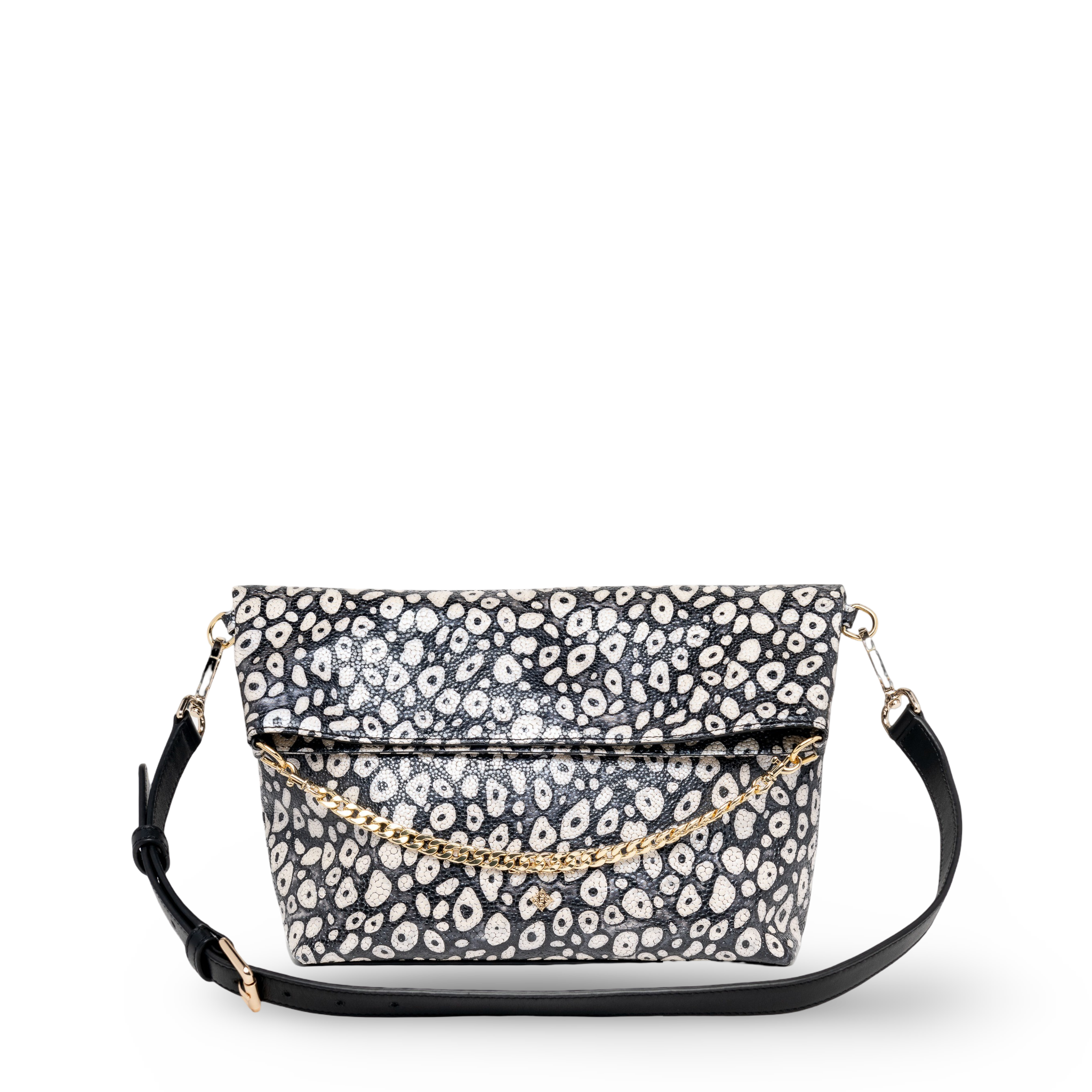 Exclusive cowhide shoulder bag made in Spain