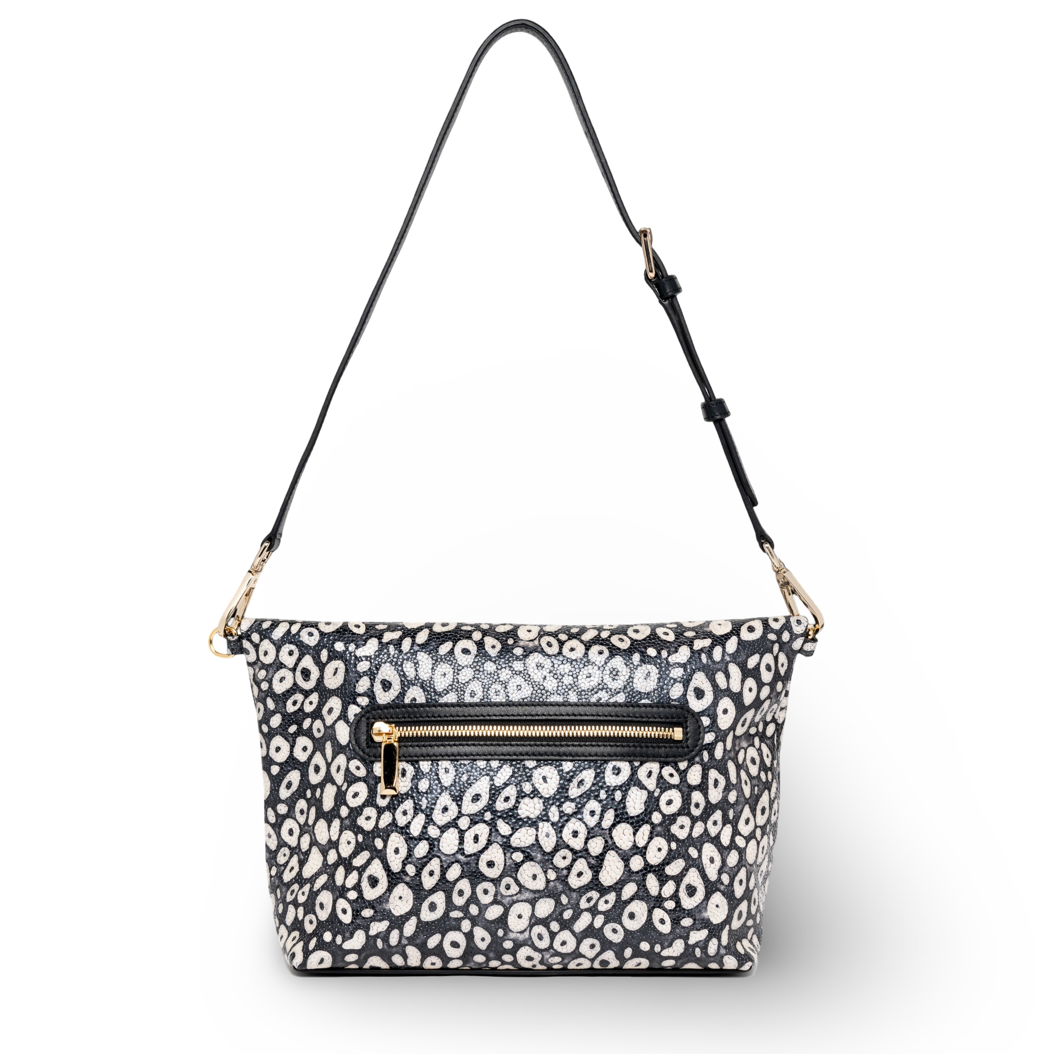 Exclusive cowhide shoulder bag made in Spain