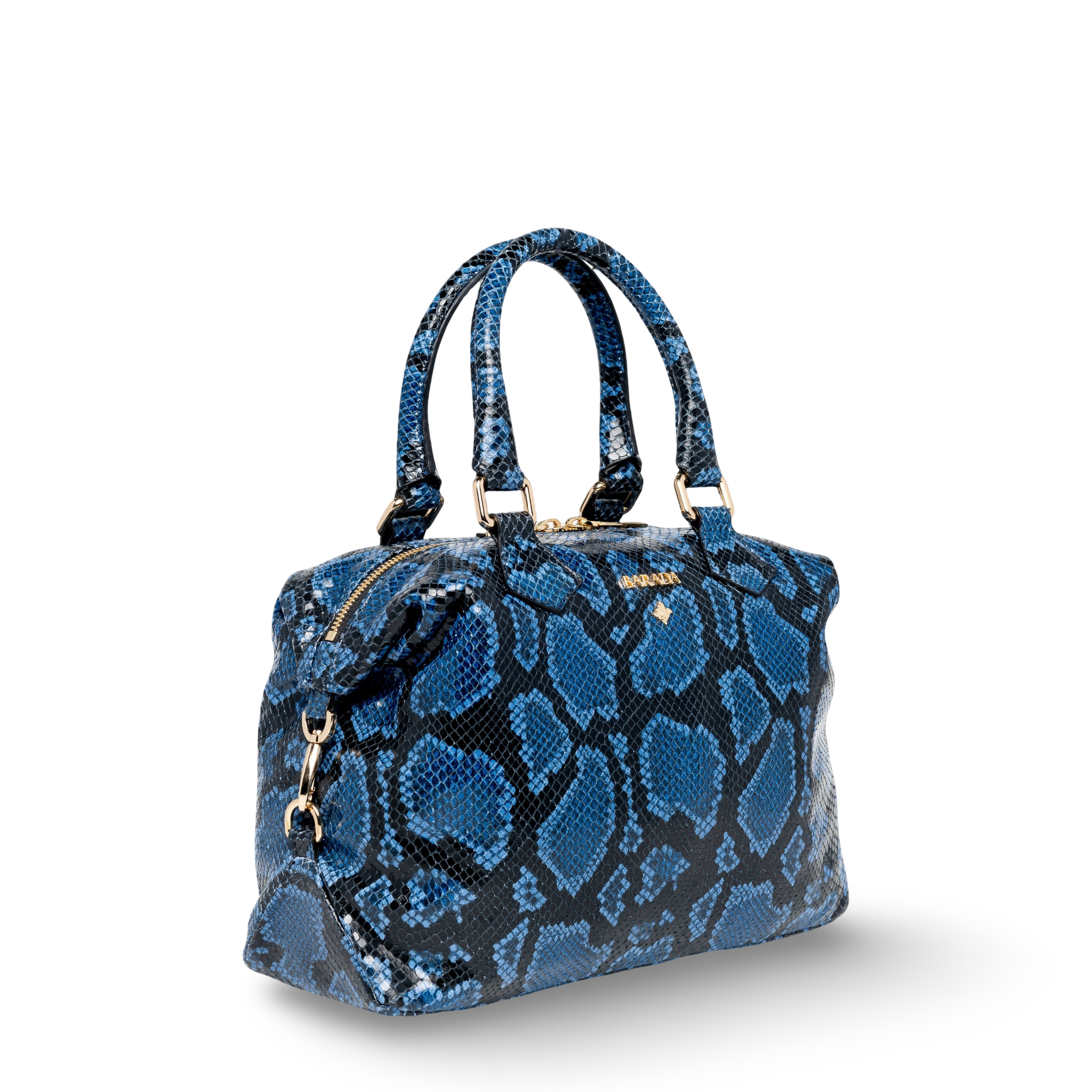 Luxury handmade cowhide bowling bag