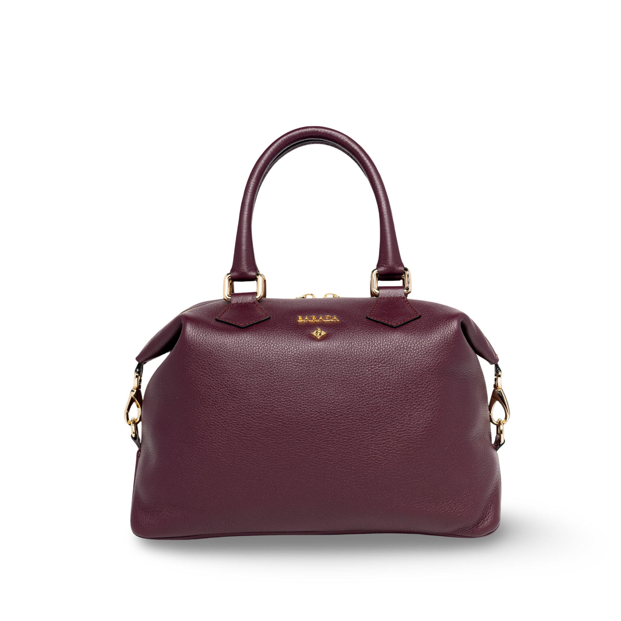 Luxury handmade cowhide bowling bag