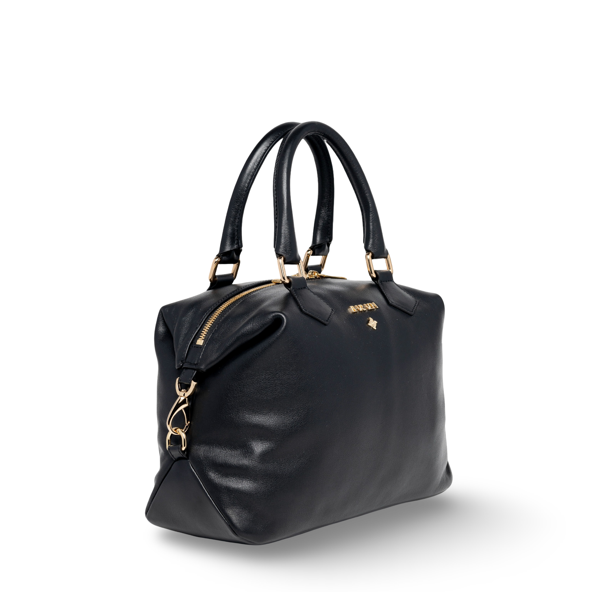 Luxury handmade cowhide bowling bag