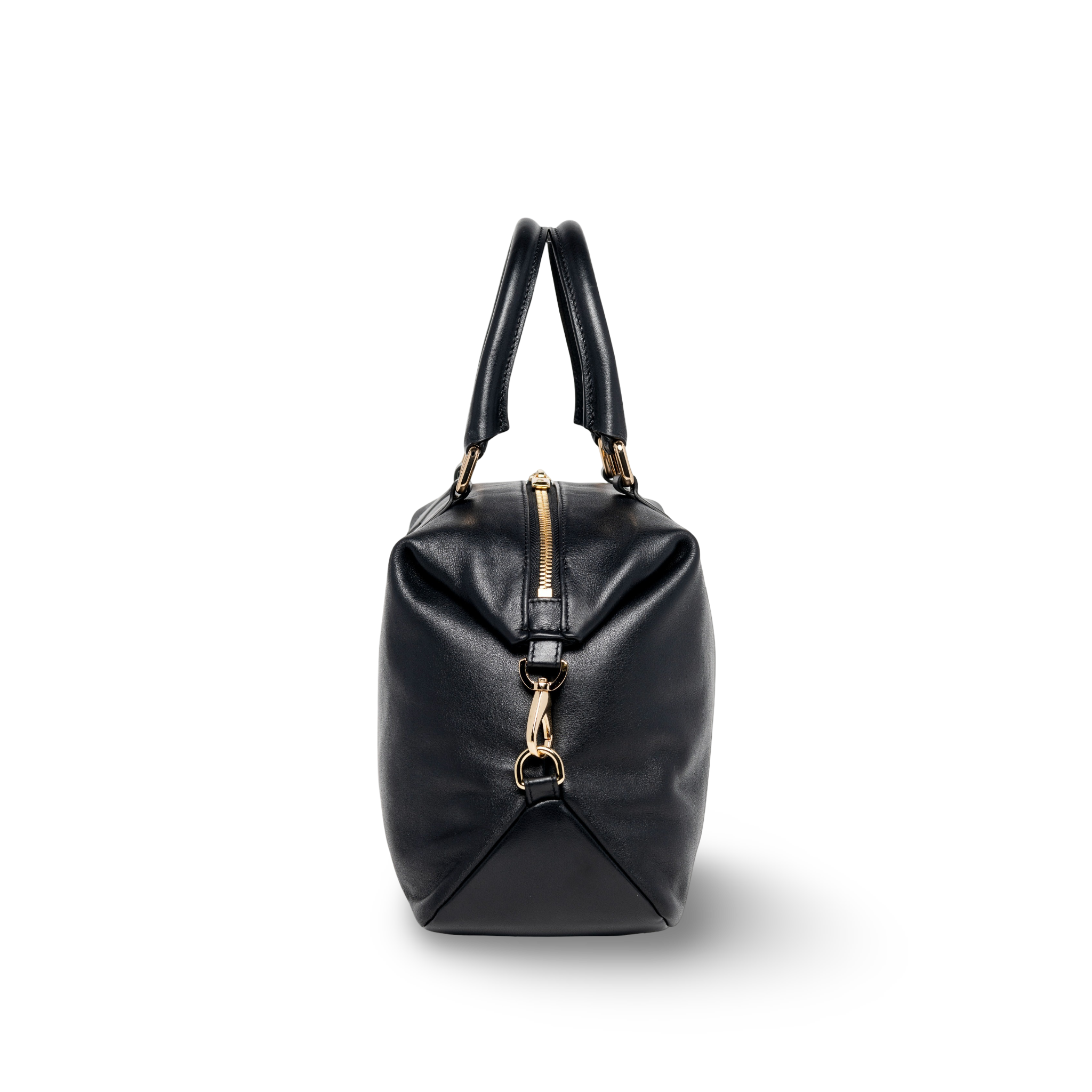 Luxury handmade cowhide bowling bag