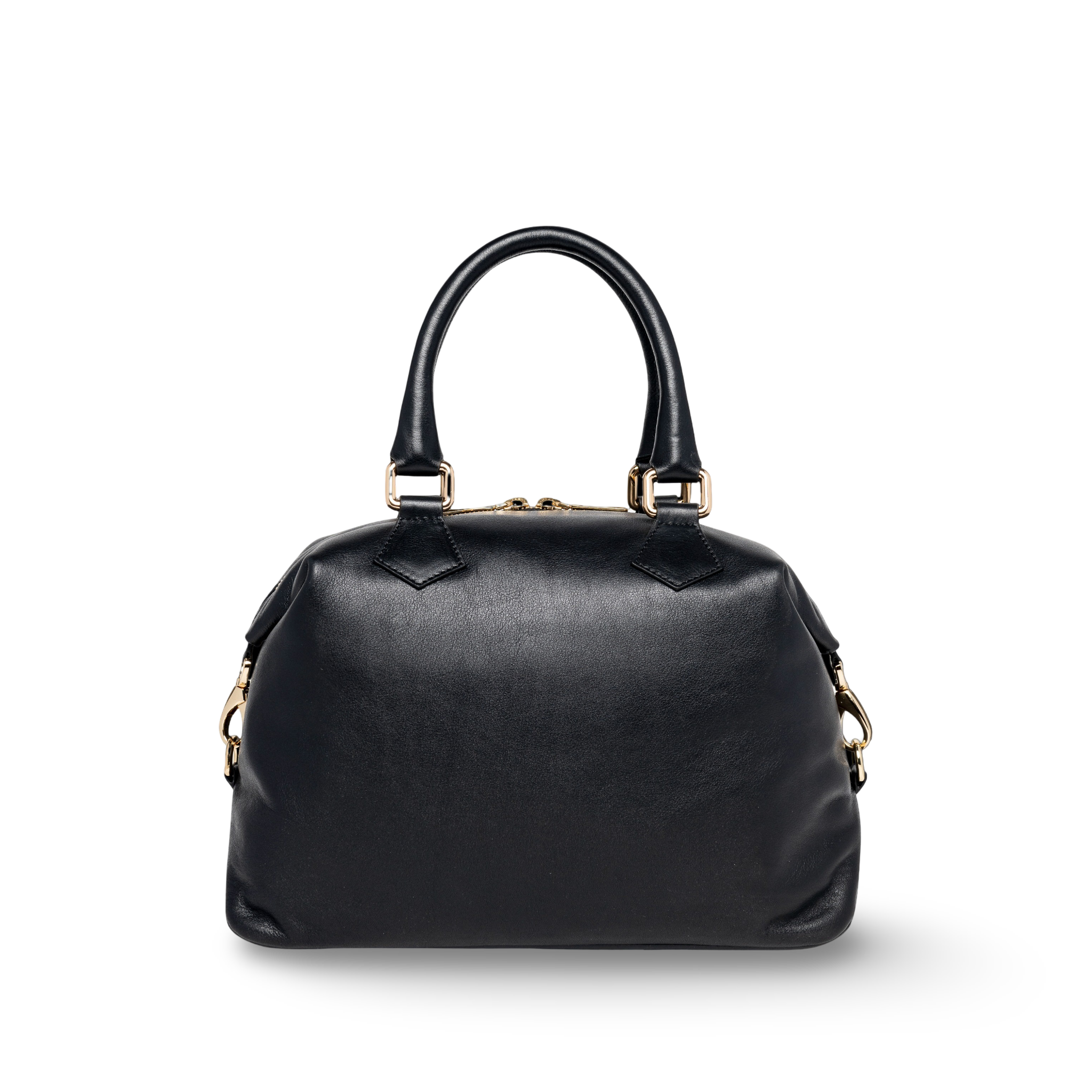 Luxury handmade cowhide bowling bag