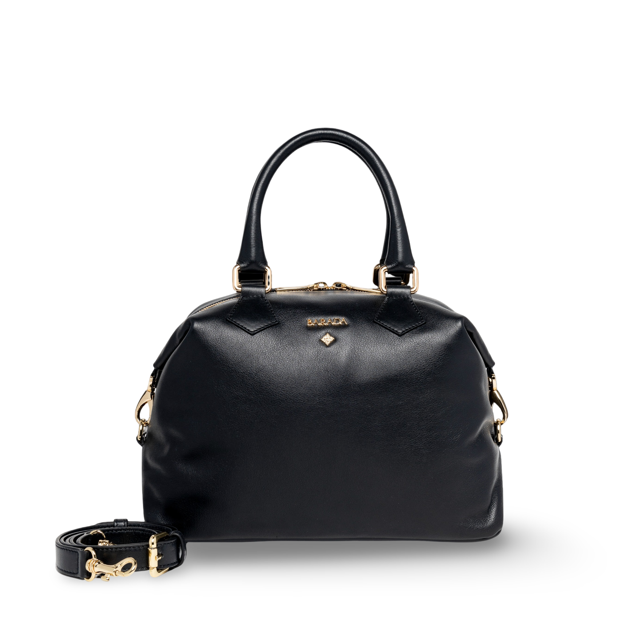 Luxury handmade cowhide bowling bag