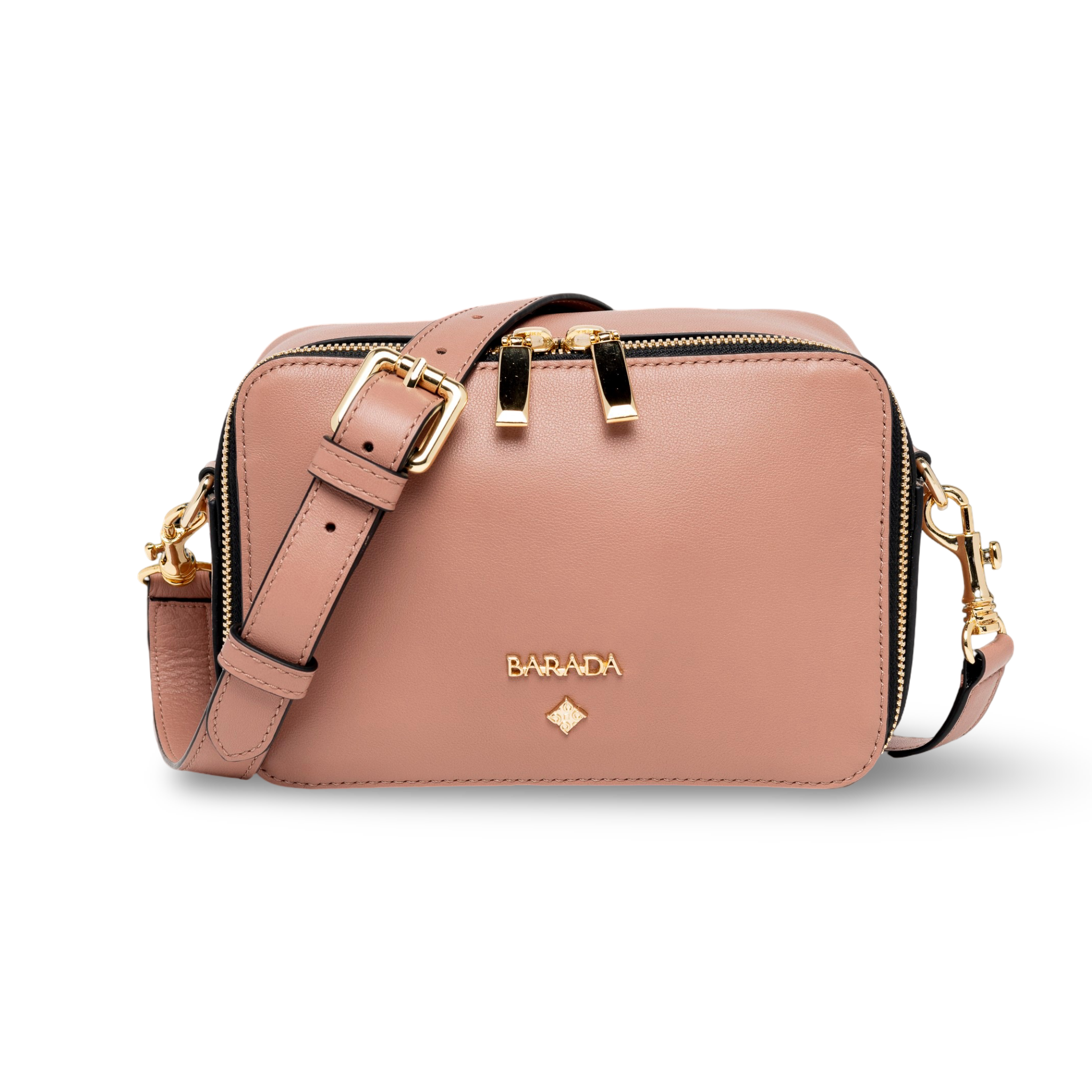 Bolso crossbody bandolera pequeño en piel vacuno de viaje