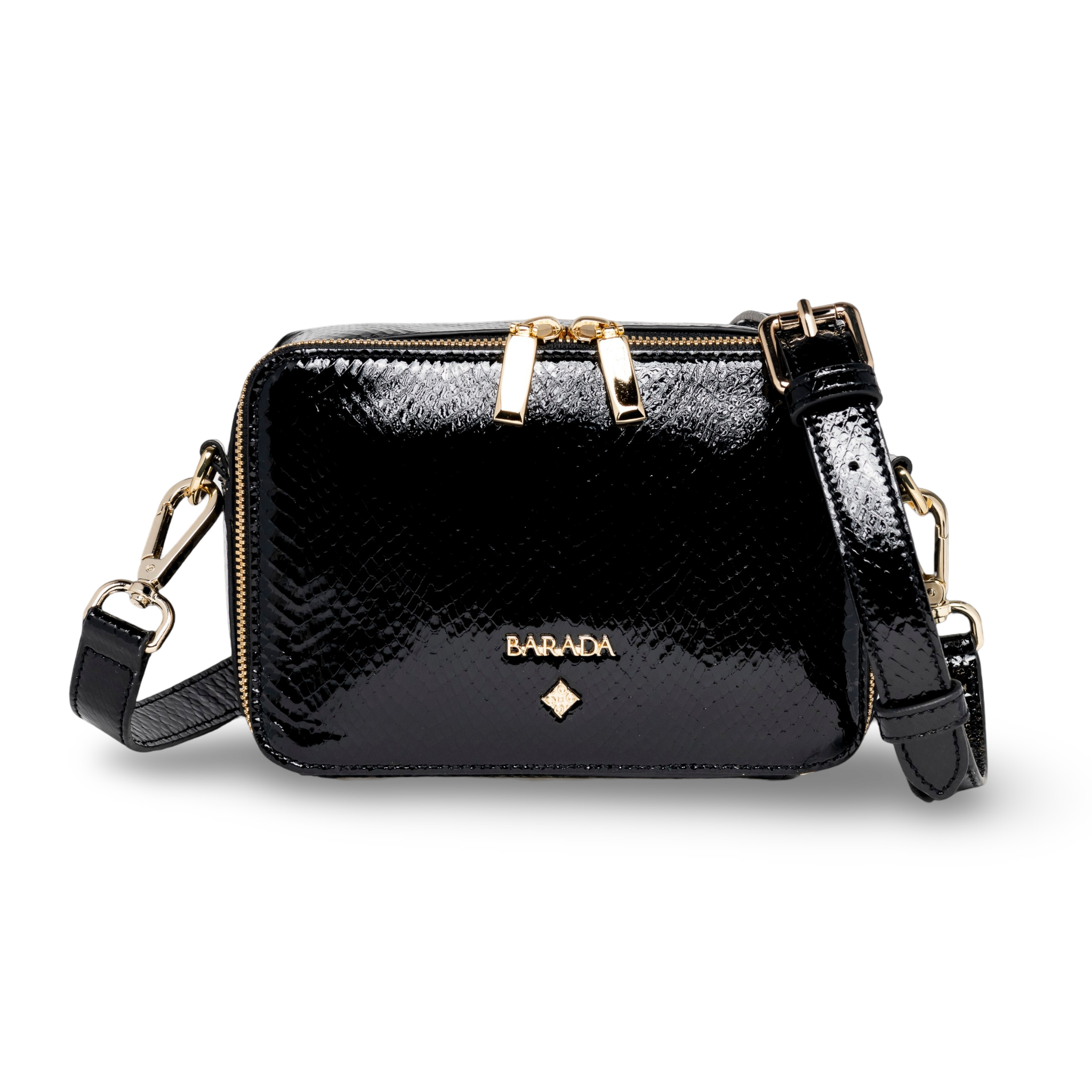 Bolso crossbody bandolera pequeño en piel vacuno de viaje