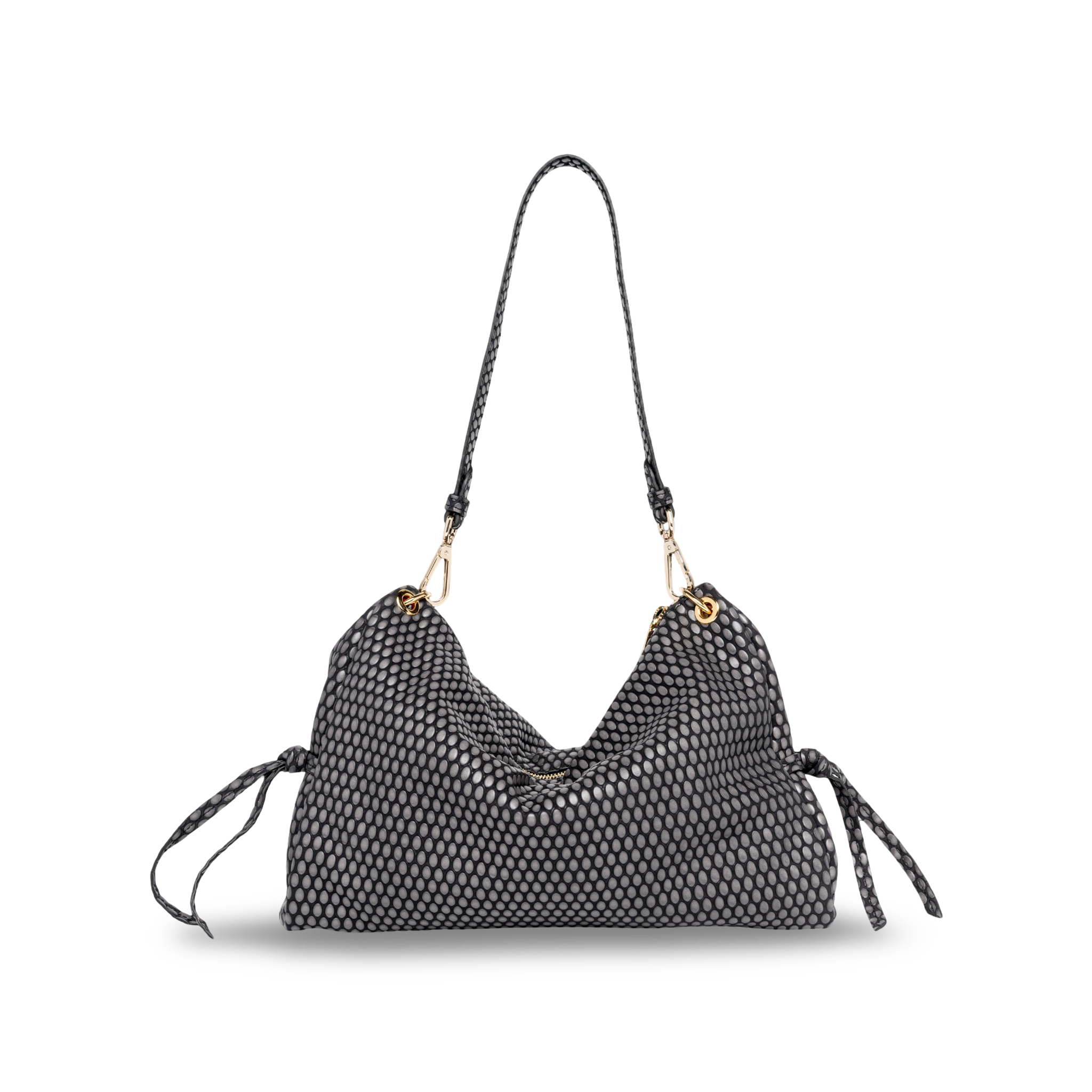 Hobo bag in sheepskin to carry luxury on a daily basis