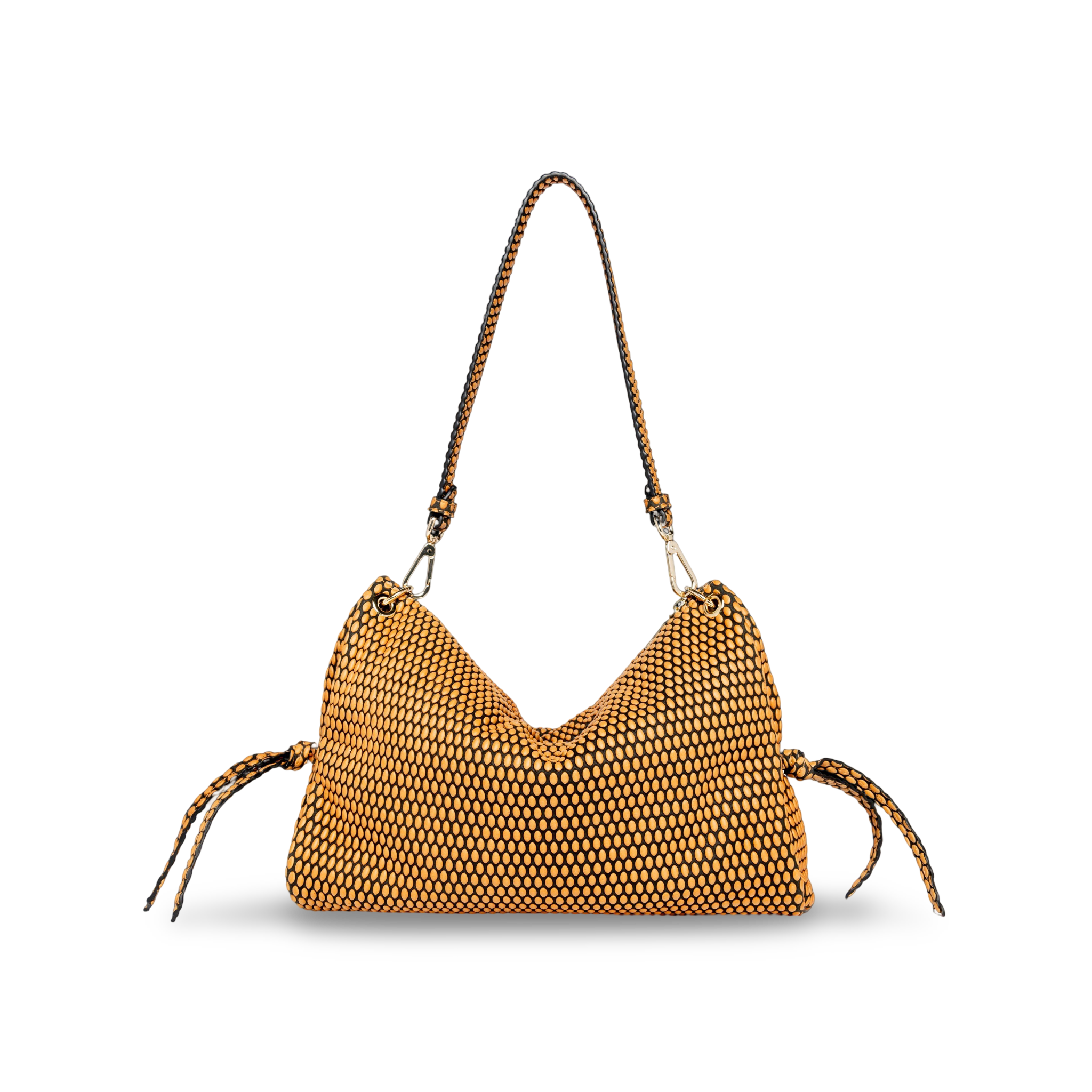 Hobo bag in sheepskin to carry luxury on a daily basis