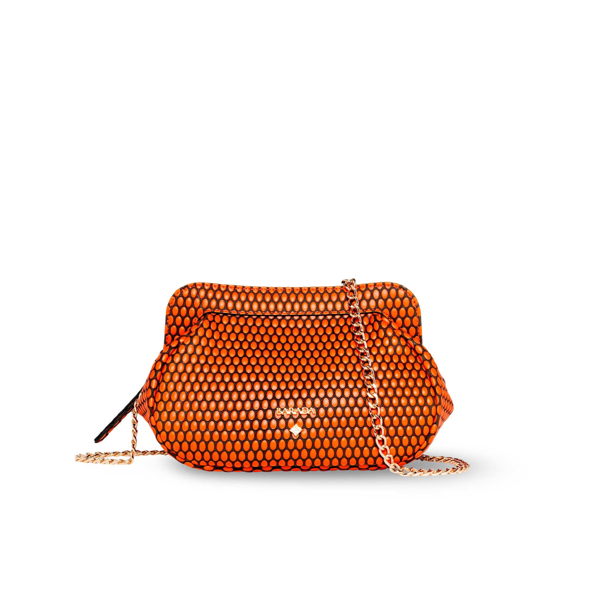 Shoulder bag in cowhide and goatskin, ideal for events