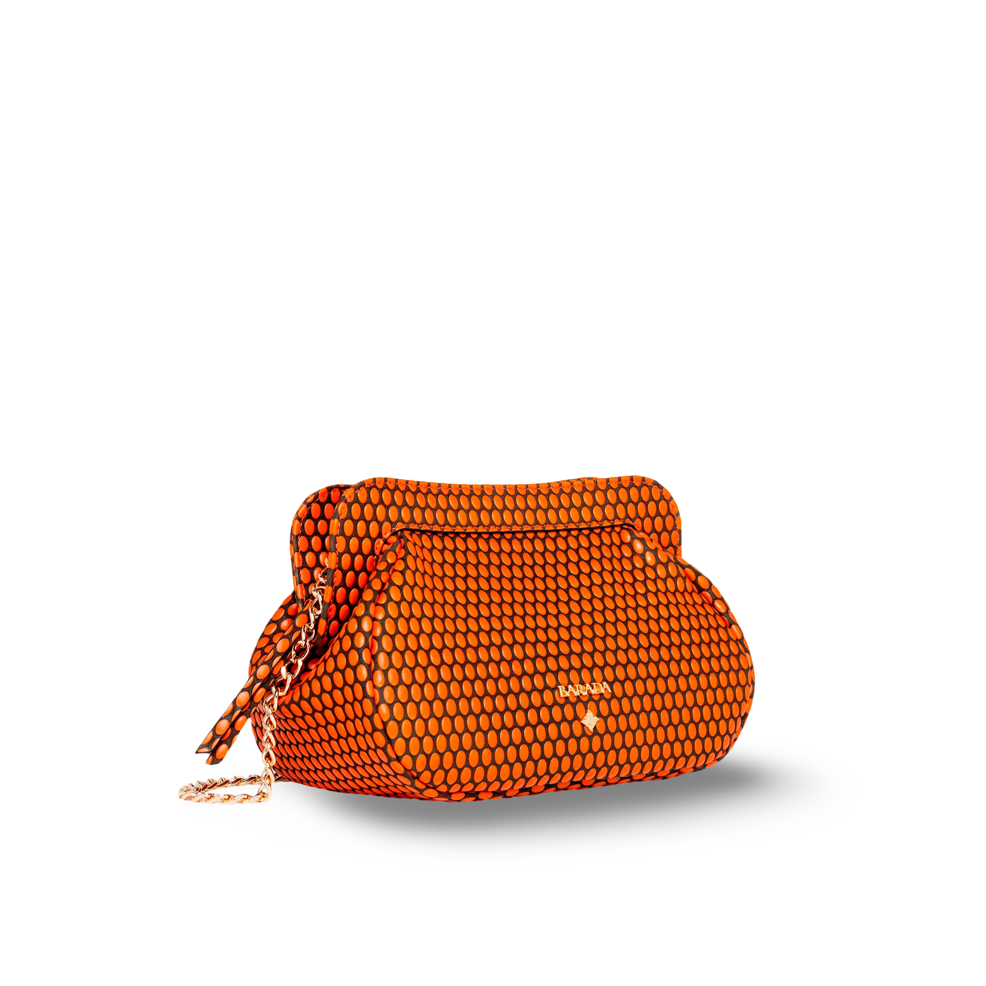 Shoulder bag in cowhide and goatskin, ideal for events