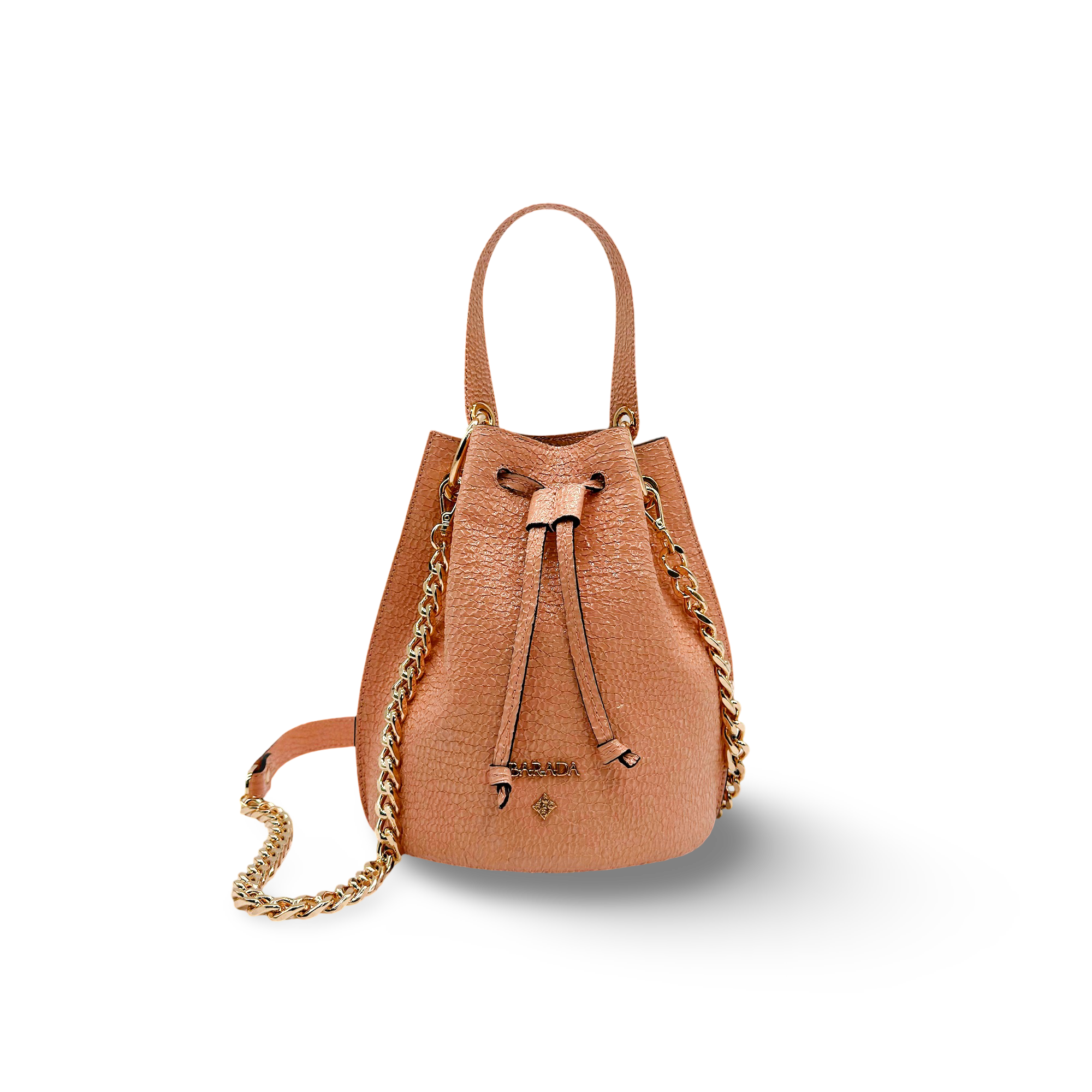 Cowhide beggar bag ideal for private parties