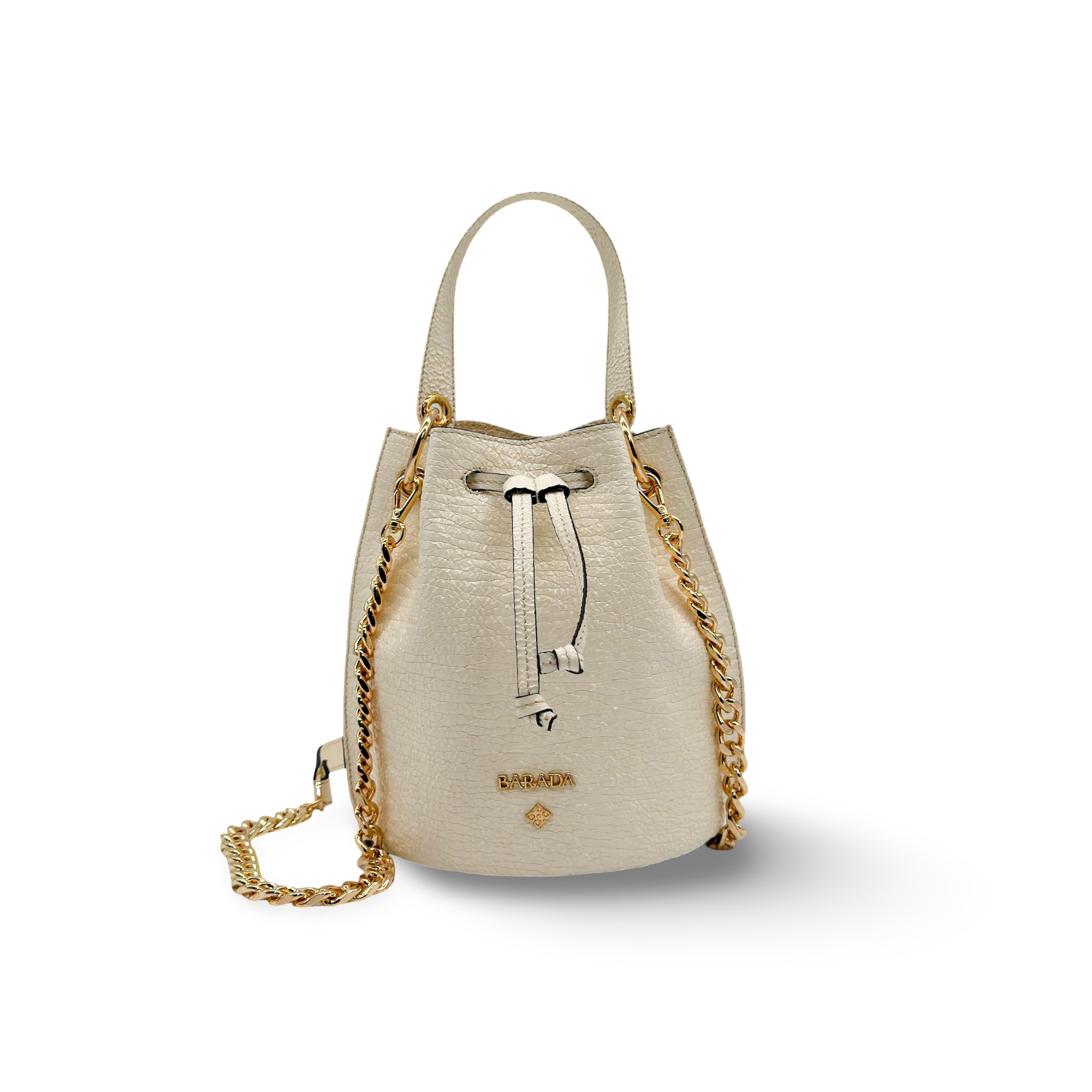 Cowhide beggar bag ideal for private parties