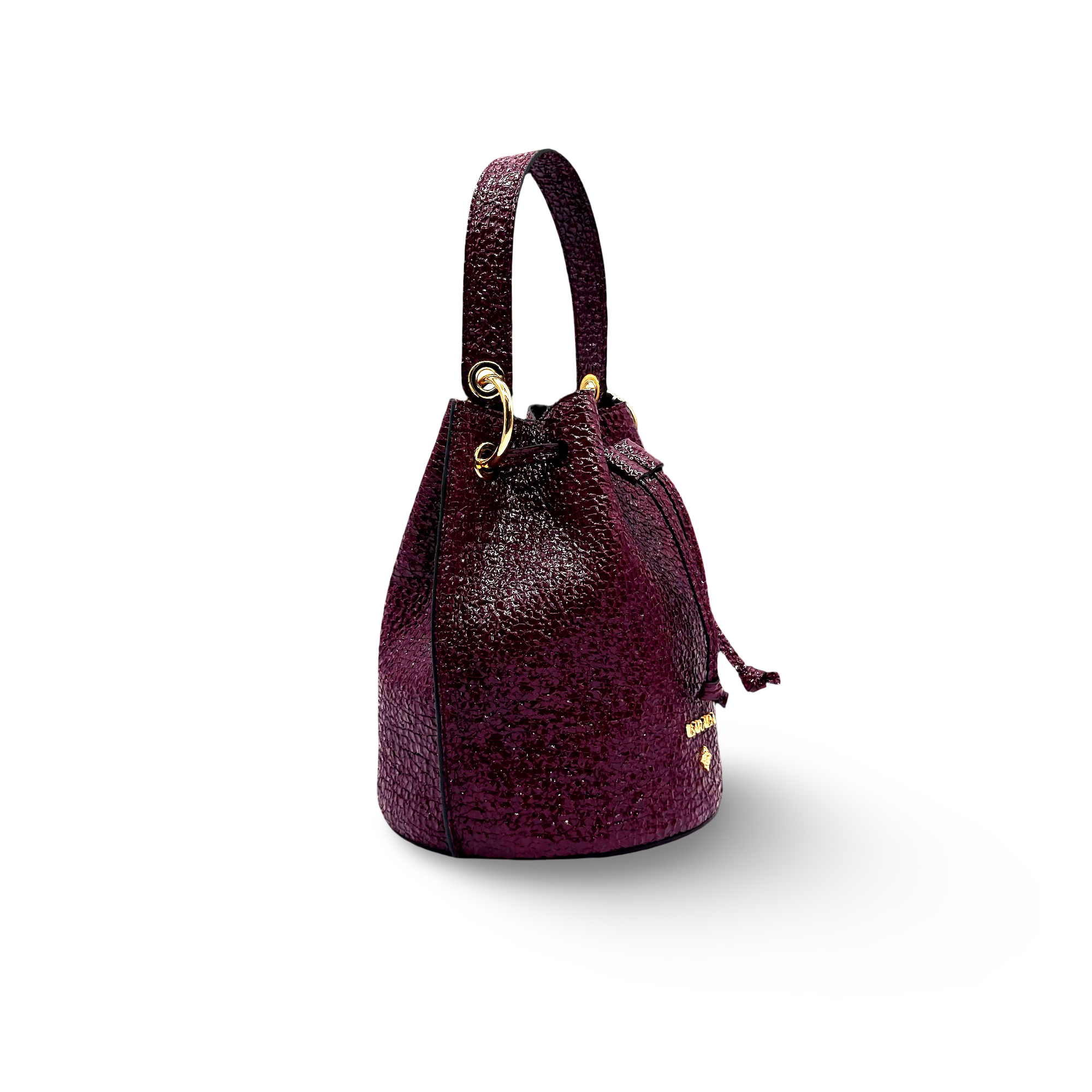 Cowhide beggar bag ideal for private parties