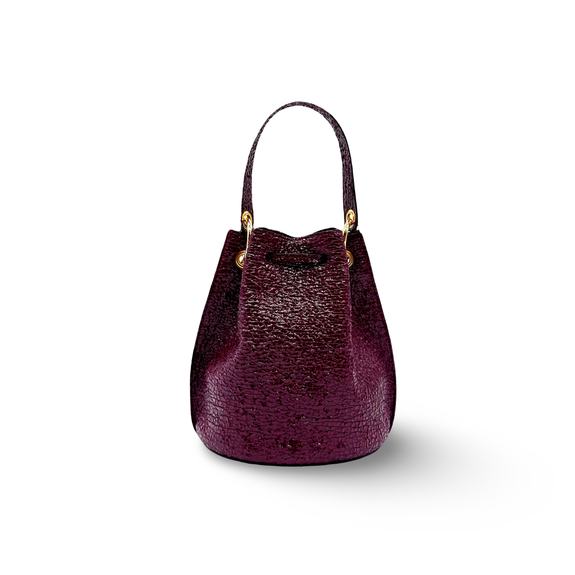 Cowhide beggar bag ideal for private parties