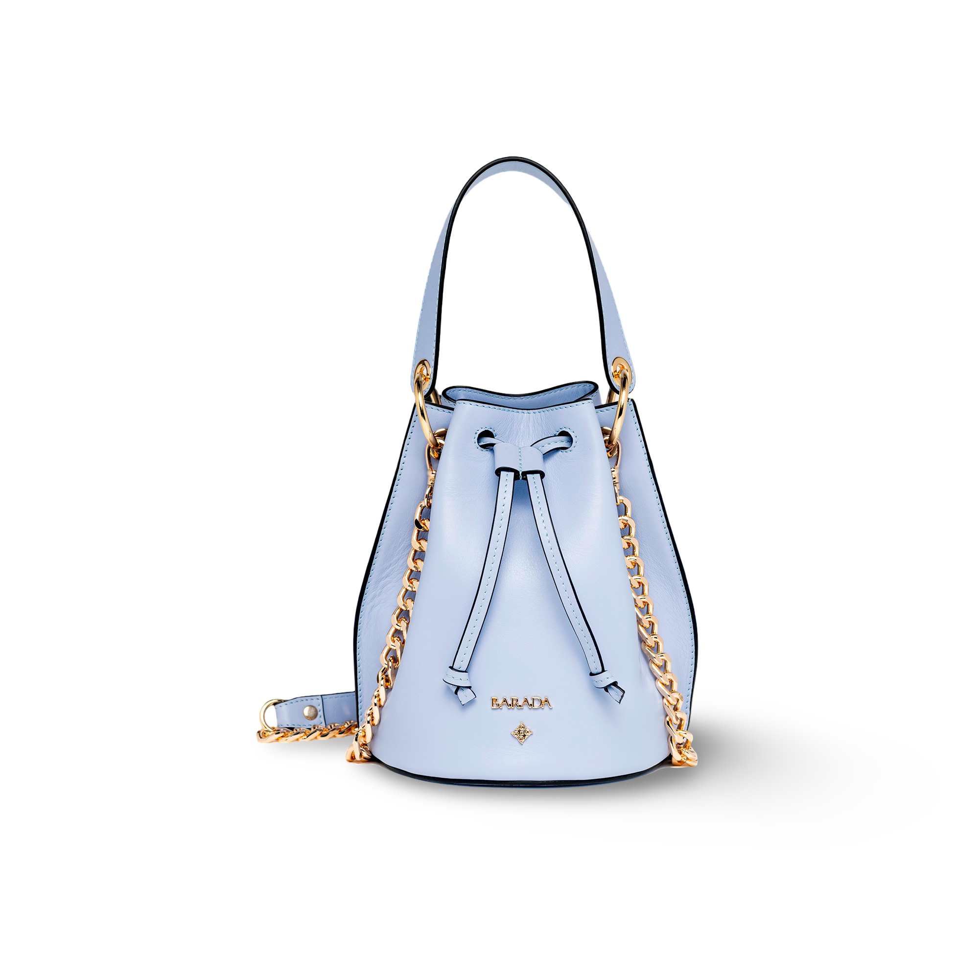 Cowhide beggar bag ideal for private parties