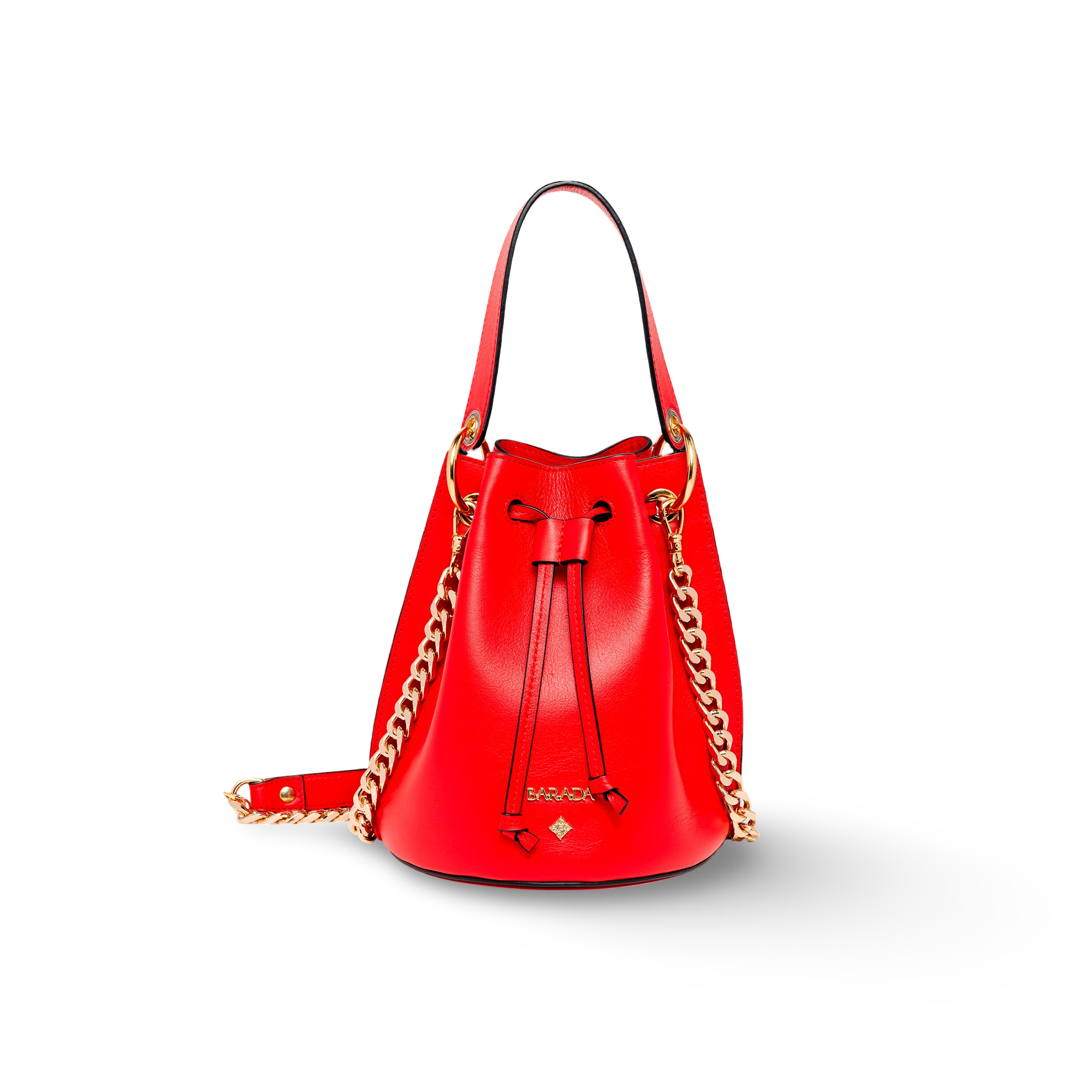 Cowhide beggar bag ideal for private parties