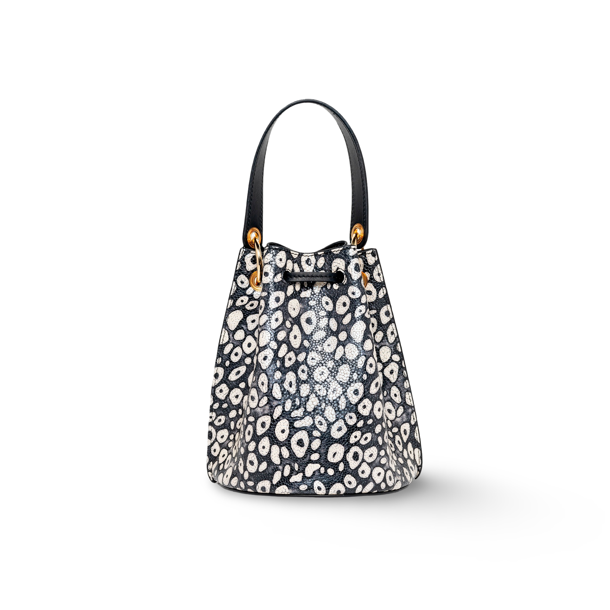 Cowhide beggar bag ideal for private parties