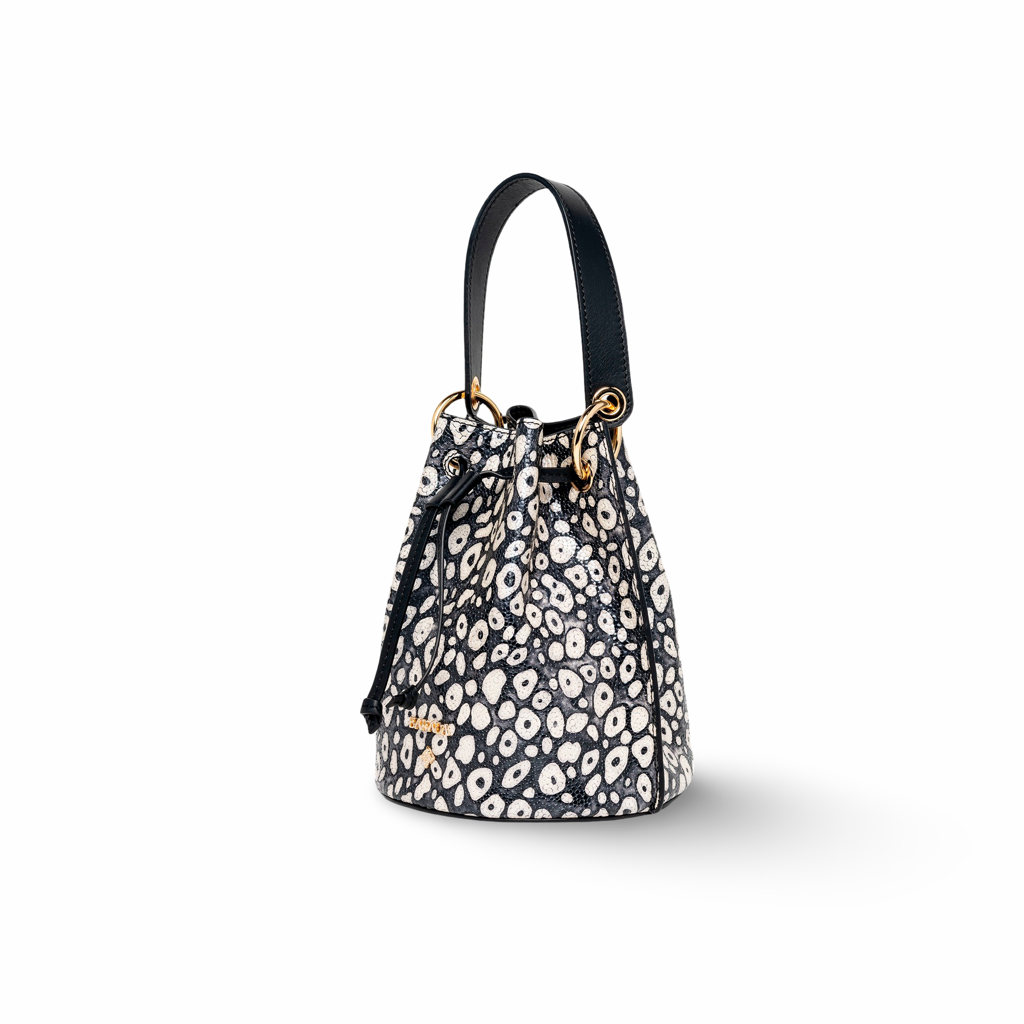 Cowhide beggar bag ideal for private parties