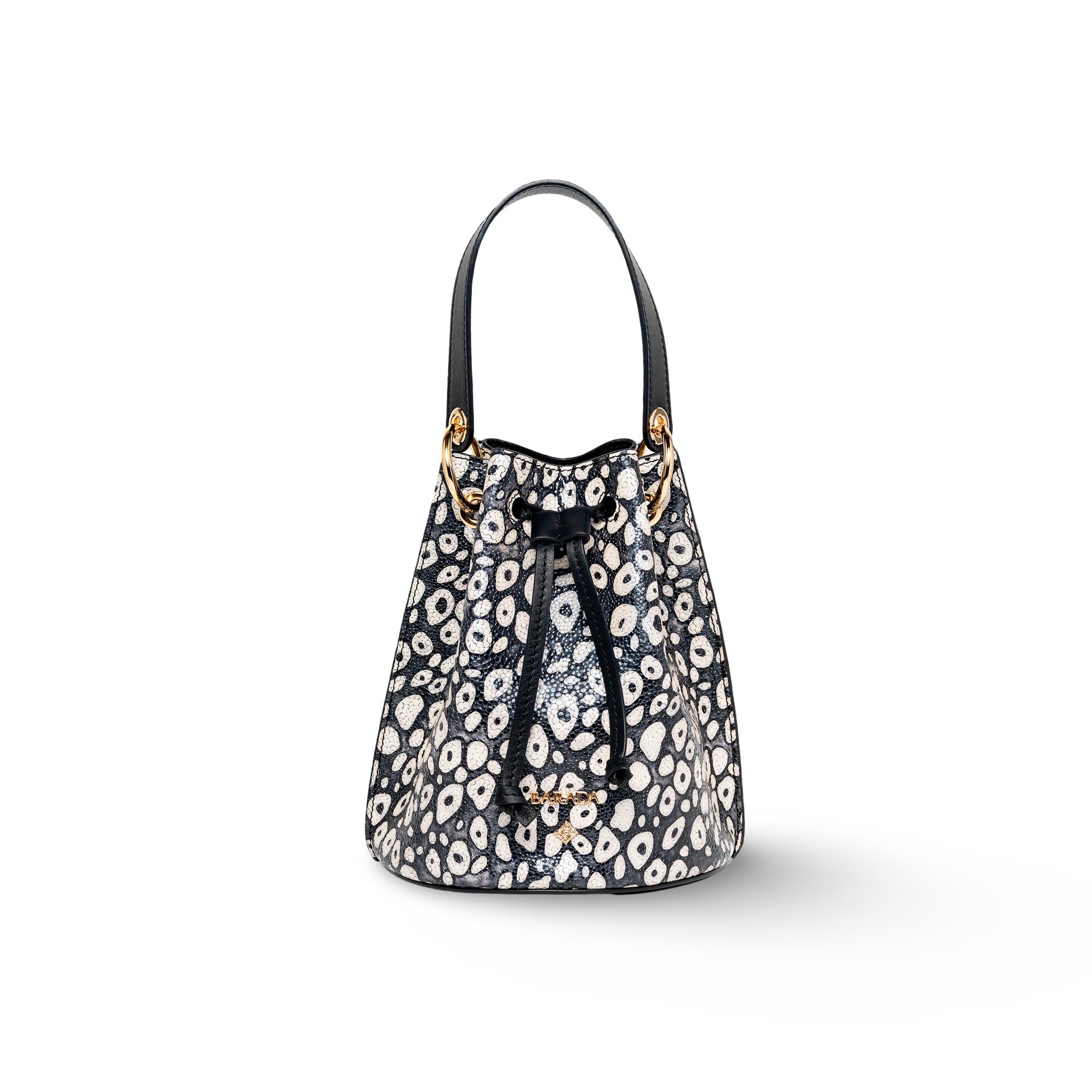 Cowhide beggar bag ideal for private parties