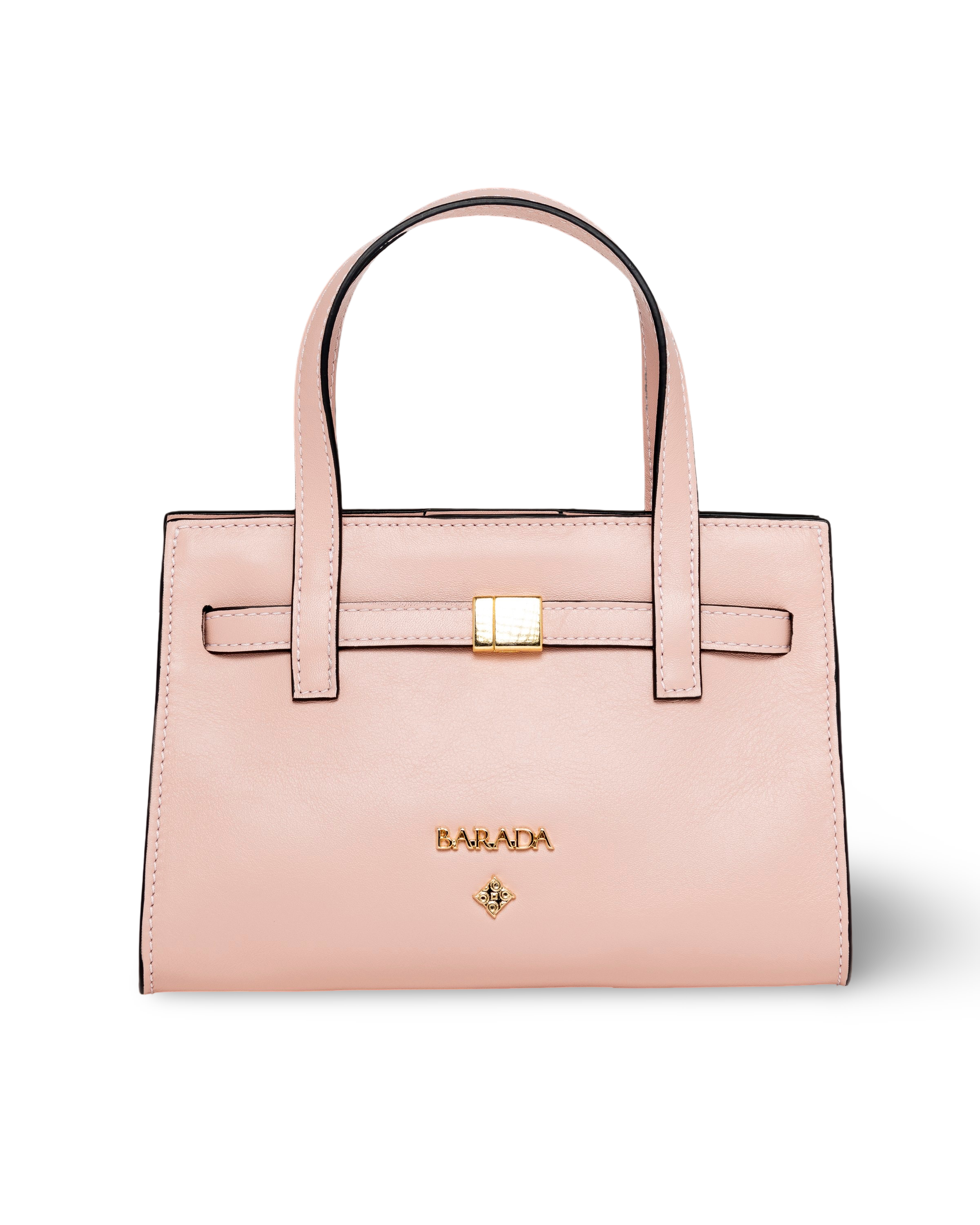 Premium mini bag in cowhide leather