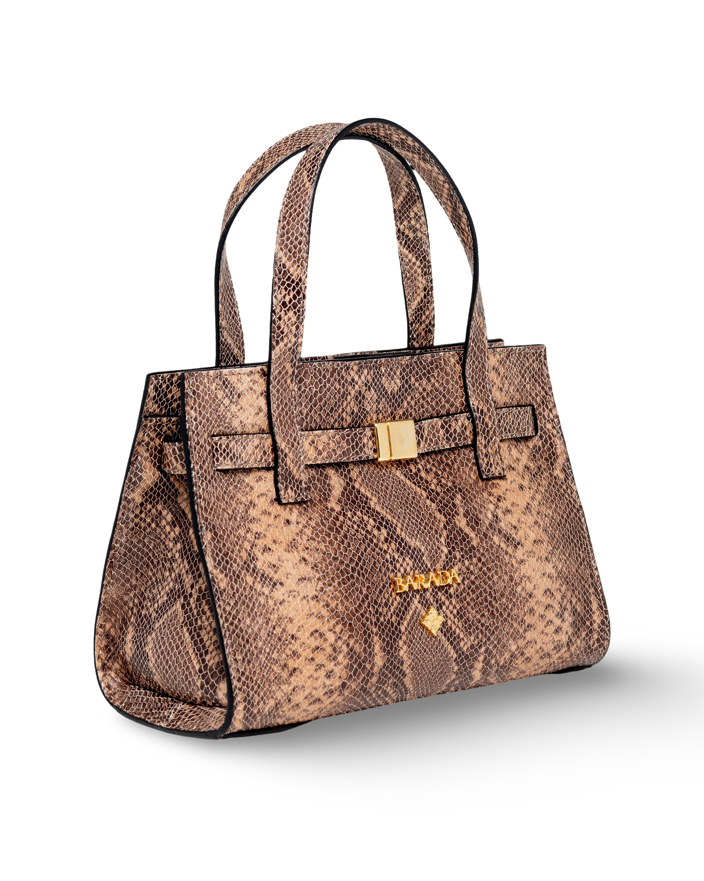Premium mini bag in cowhide leather