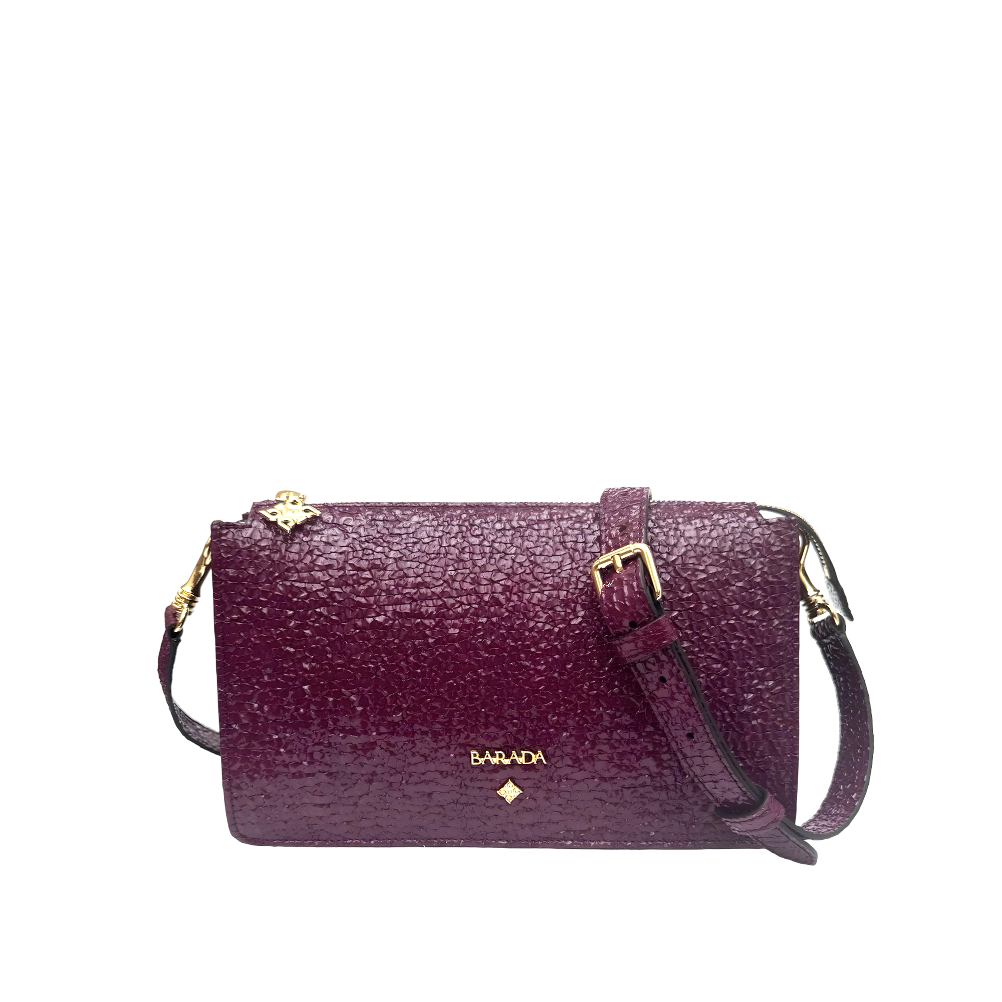 Bolso bandolera en cuero premium