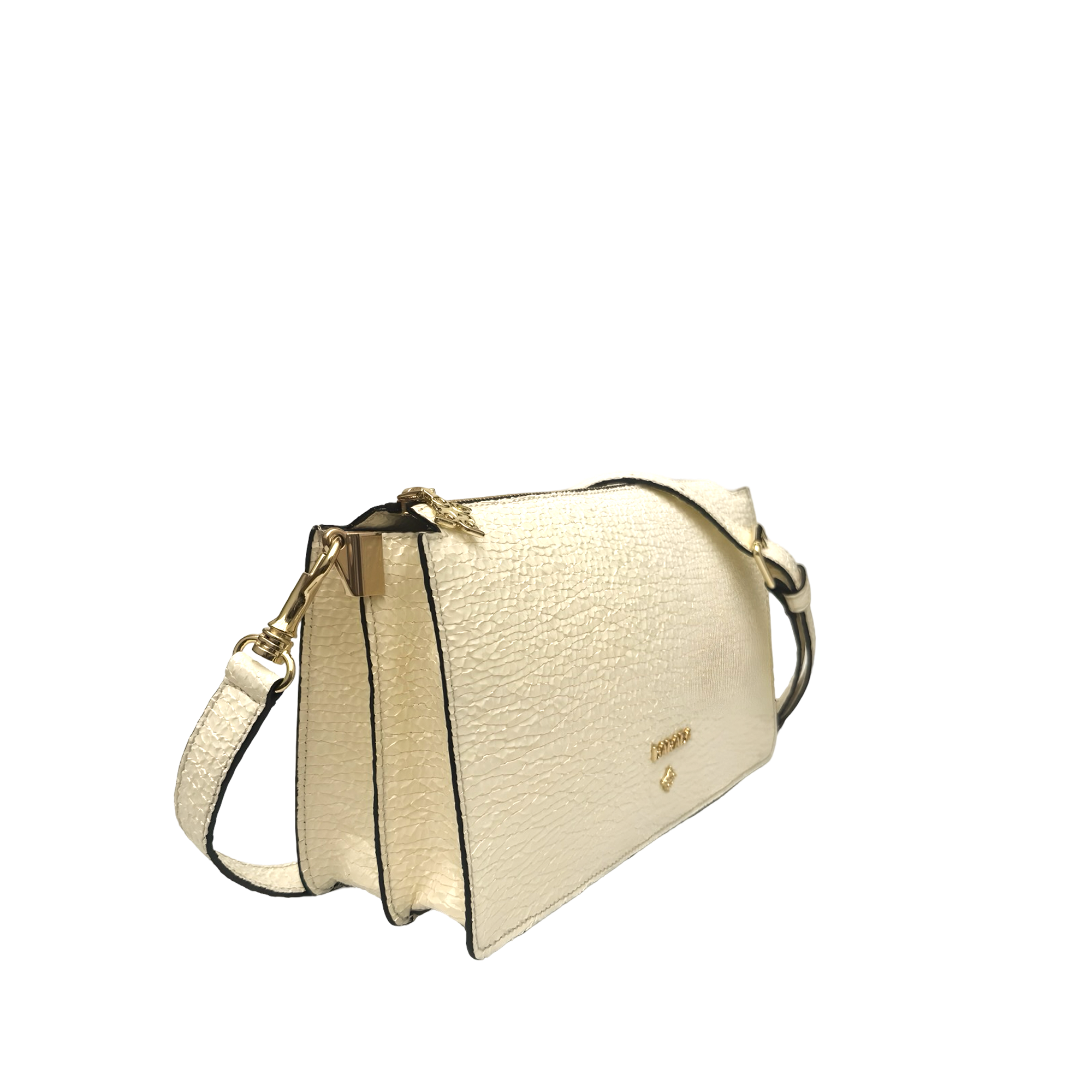 Bolso bandolera en cuero premium