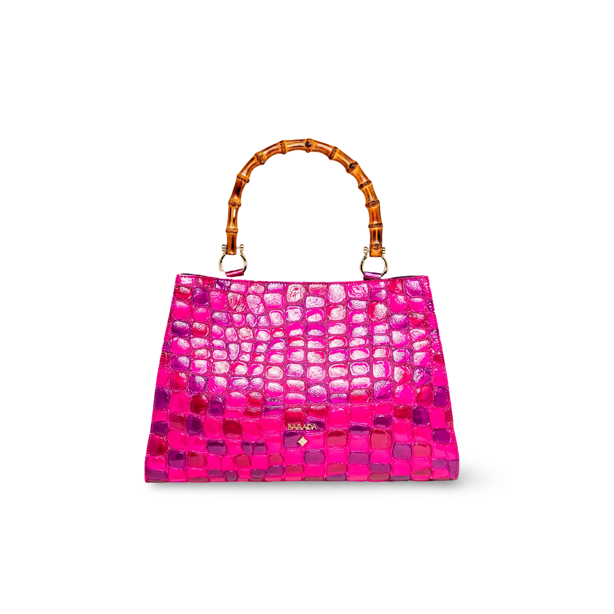 Cowhide and goatskin handle bag, Spanish craftsmanship