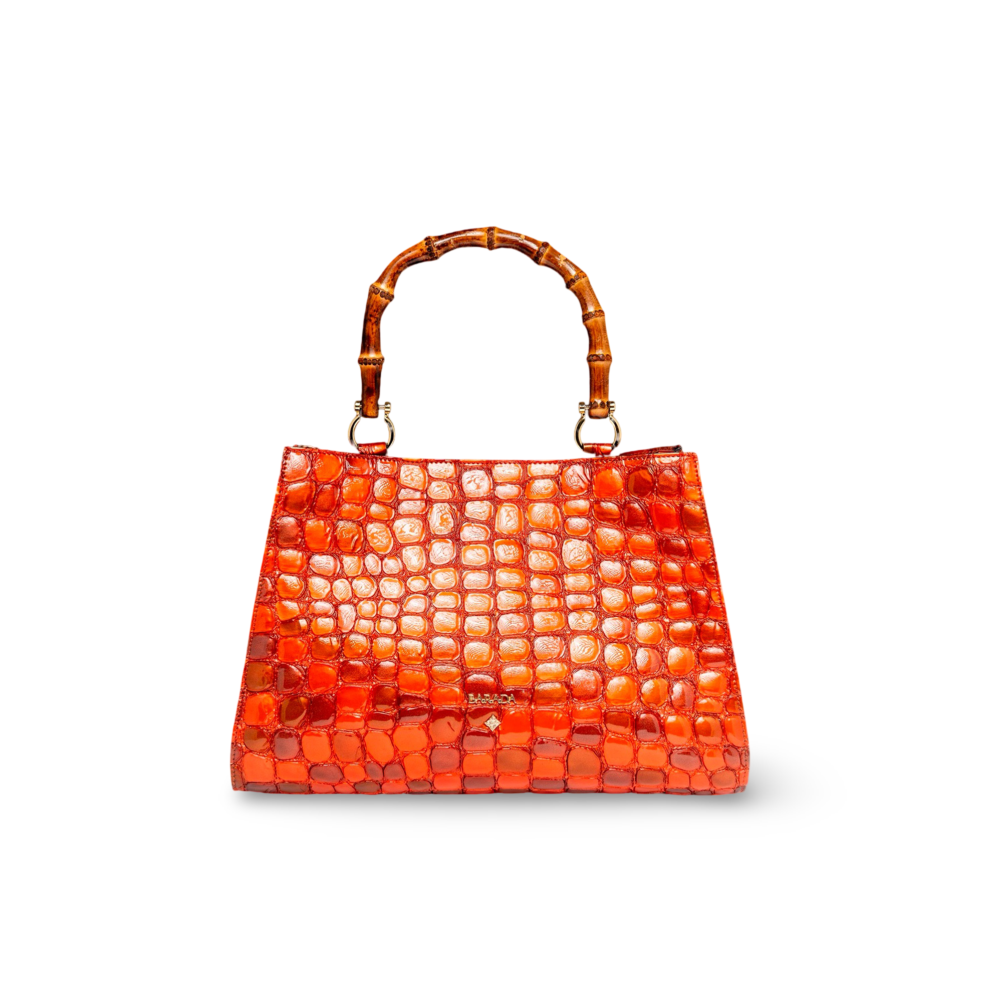Cowhide and goatskin handle bag, Spanish craftsmanship
