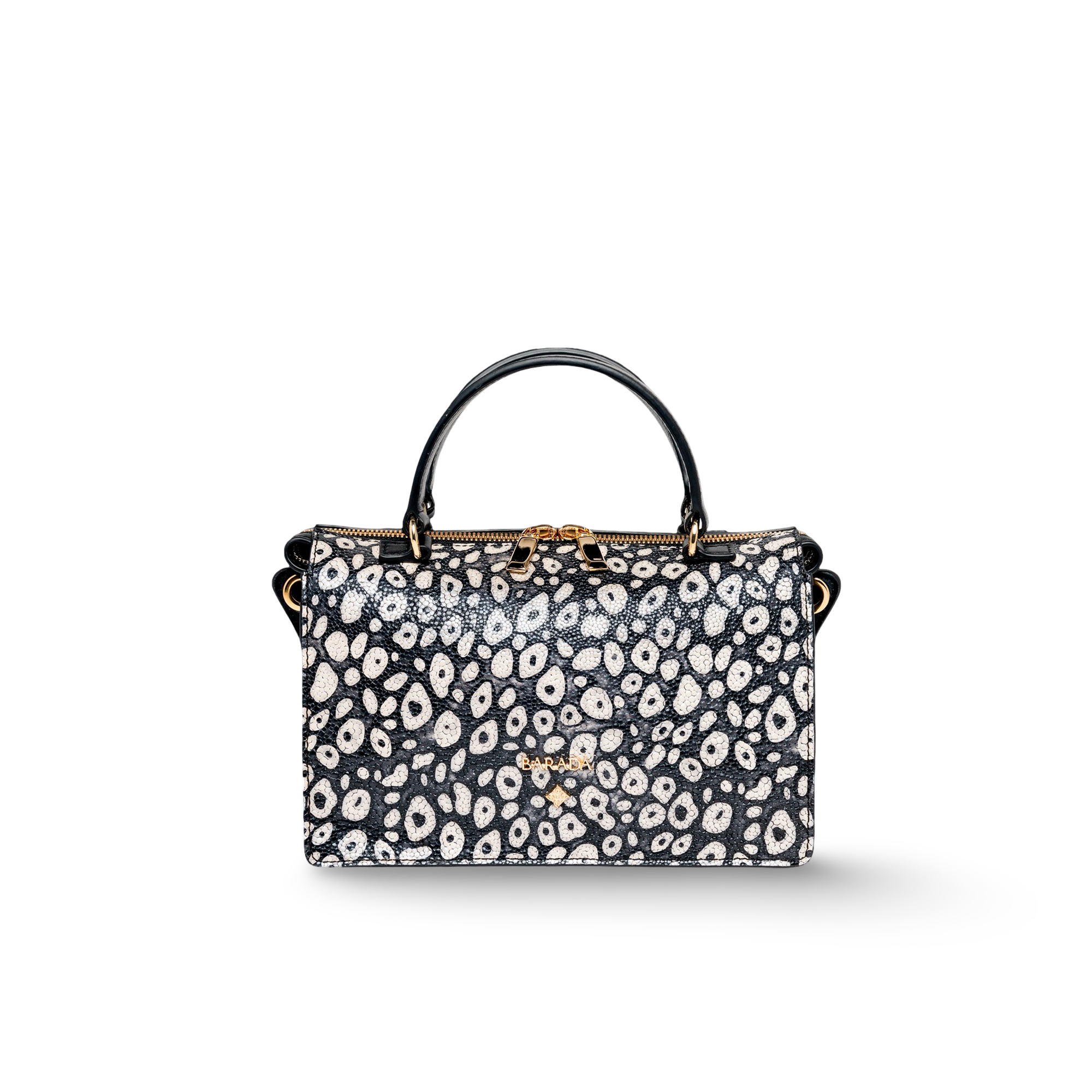 Cowhide handbag made in Spain