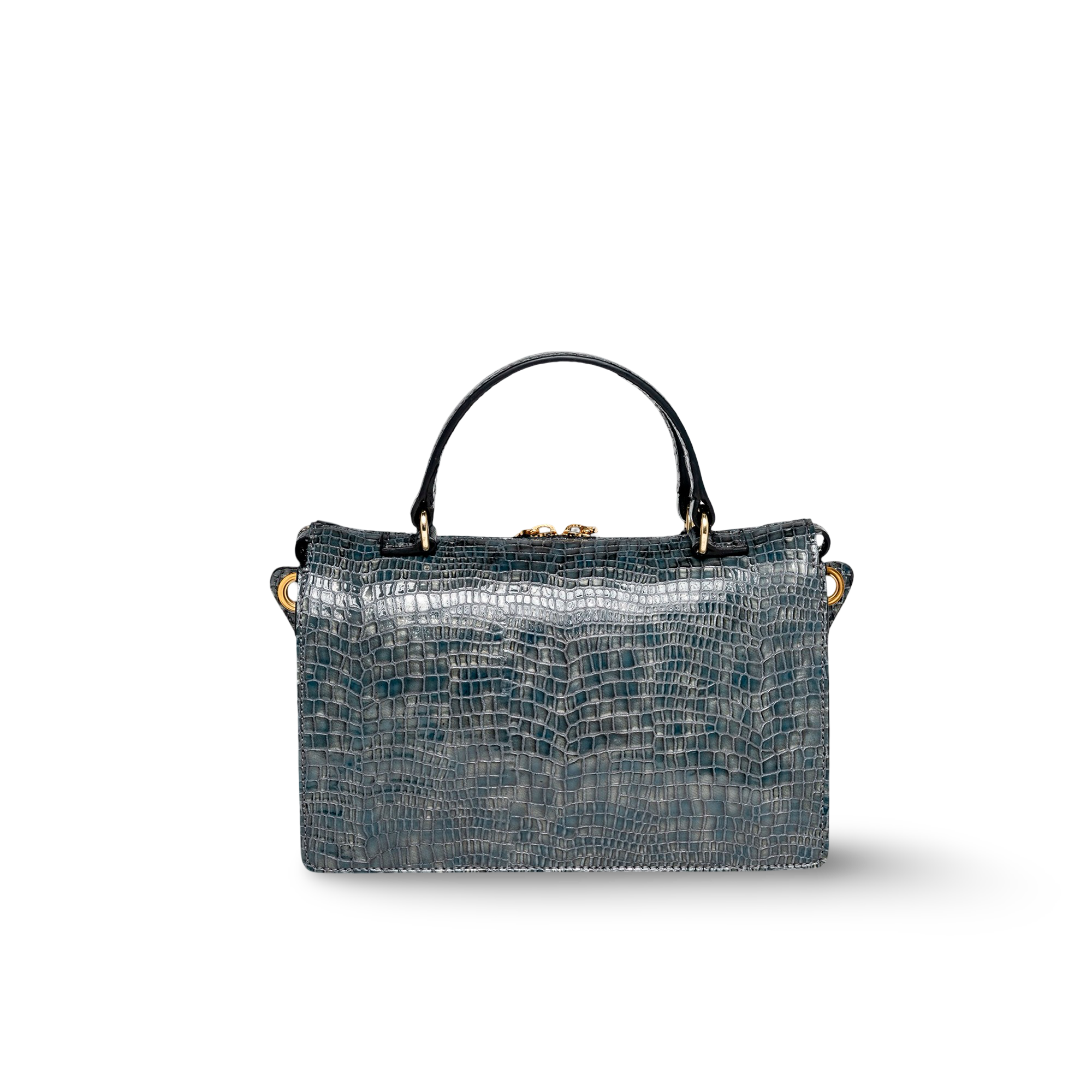 Cowhide handbag made in Spain