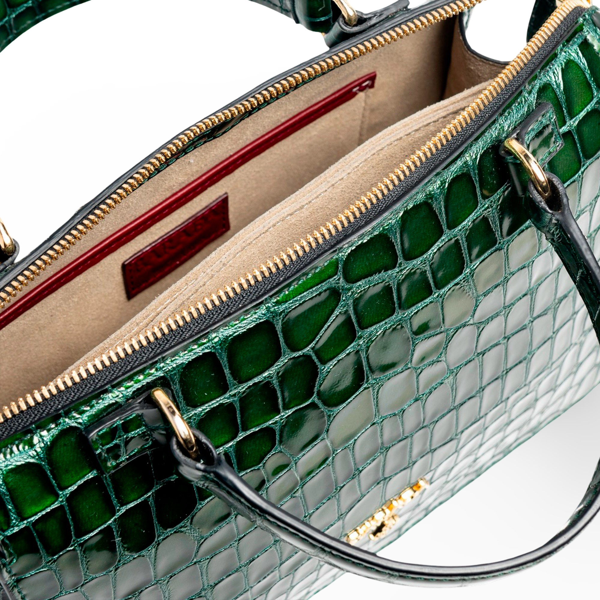 Cowhide handbag made in Spain