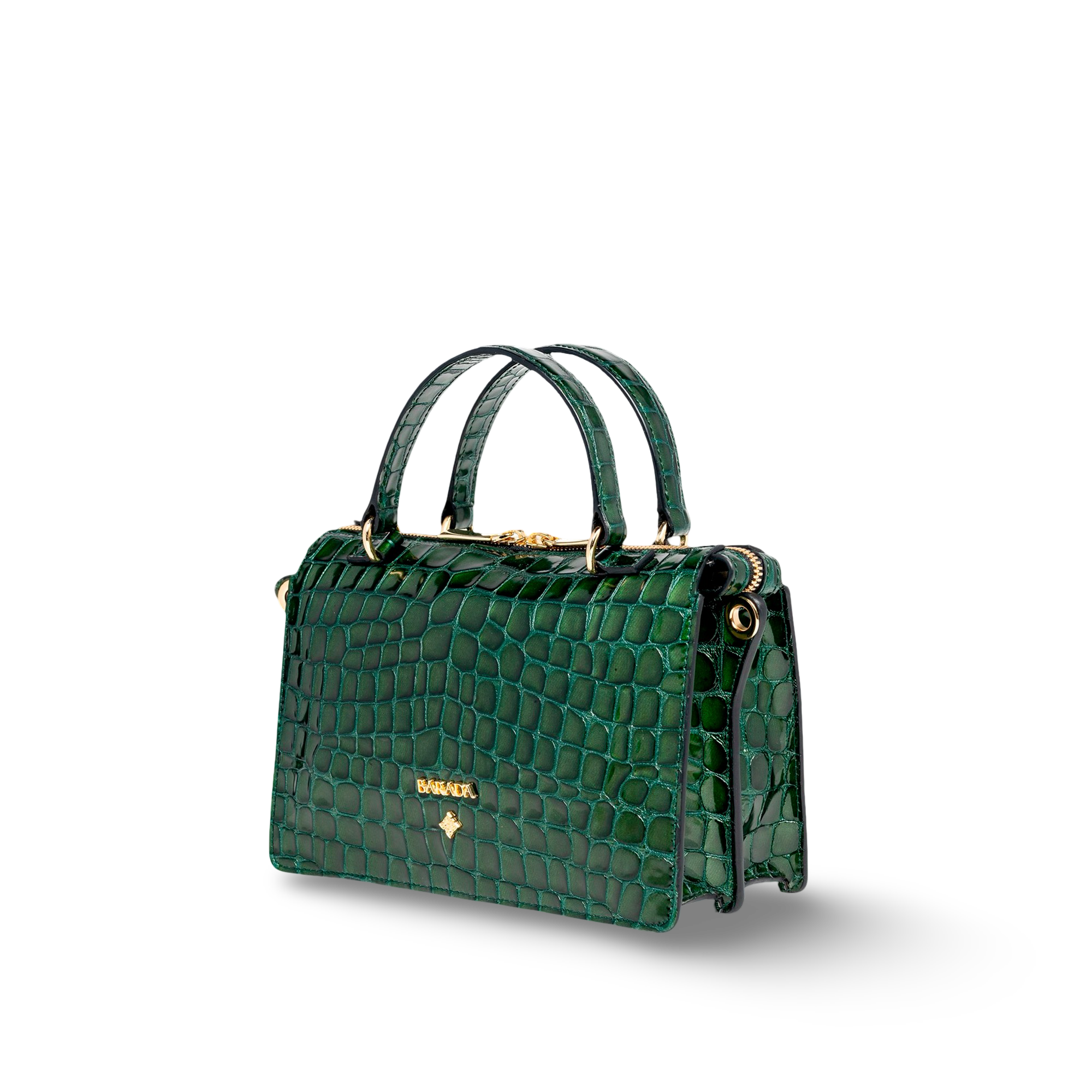 Cowhide handbag made in Spain