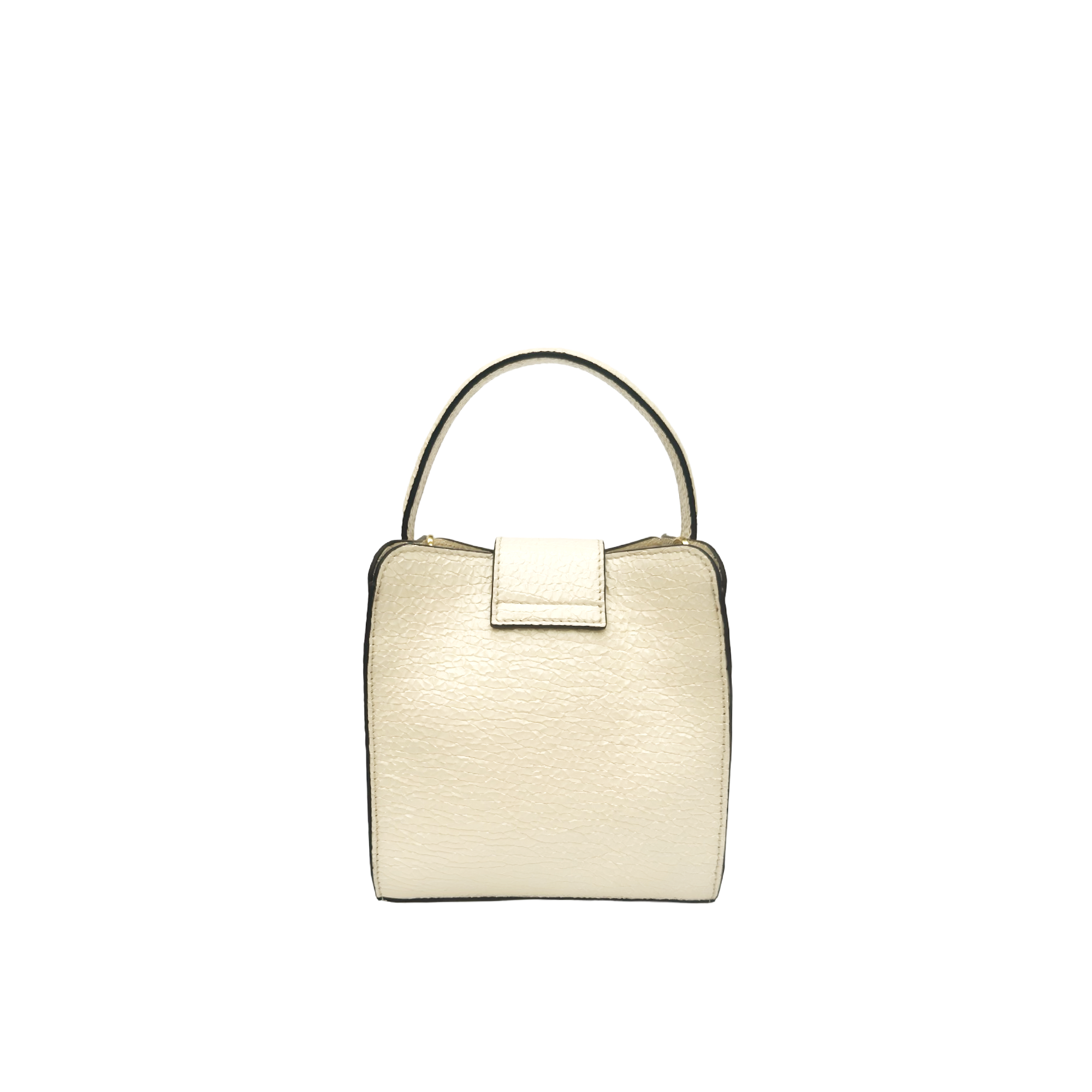 Mini Bag in goatskin with patent finish