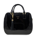 Handbag Morgana Collection in Patent Calf Leather