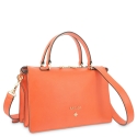 Handbag Style 344 in Napa leather (Lambskin) and Orange colour