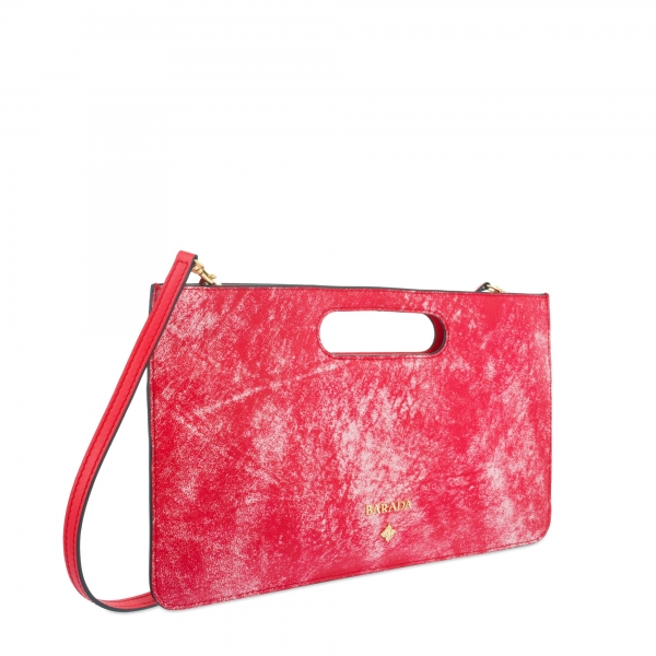 Handbag Style 347 in Colibrí leather (Lambskin) and Red colour