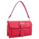 Shoulder Bag in Cow Leather and Red color