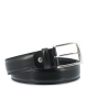 Cinturon en piel, Barada C2-TE05 en color Negro