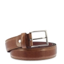 Leather Belt, Barada C2-TE02 in leather color