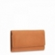 Leather Keyring Wallet for men in Tan Leather color