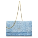 Crossbody Clutch Amatista Collection in Lamb Skin