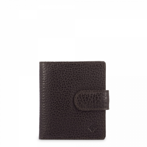 Leather Wallet Card Holder for men in Brown color