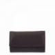Leather Keyring Wallet for men in Brown color