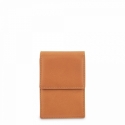 Leather Cigarette Case for women in Tan Leather color