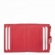 Leather Wallet Card Holder unisex in Red color