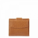 Leather Wallet Card Holder for men in Tan Leather color