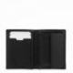 Leather Purse Wallet for men in Black color